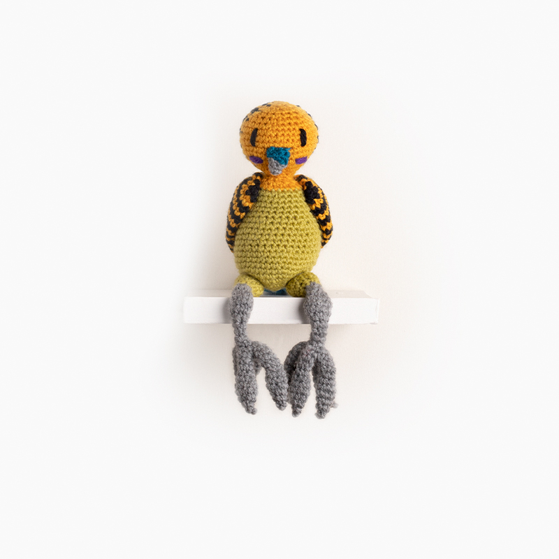 Terence the Budgie Crochet Pattern